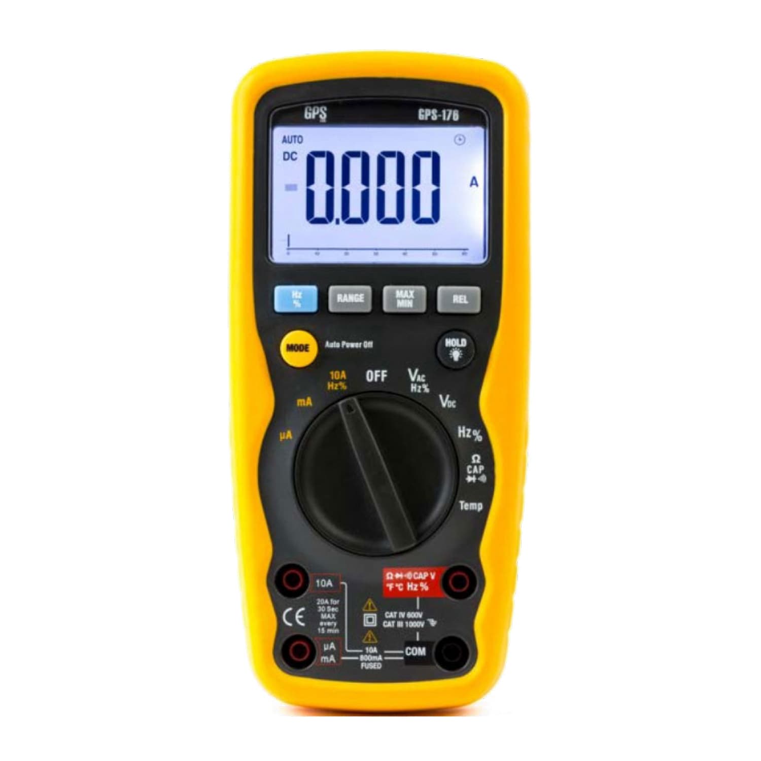 مولتی متر جی پی اس لیمیتد مدل GPS-176 — تصویر ۲