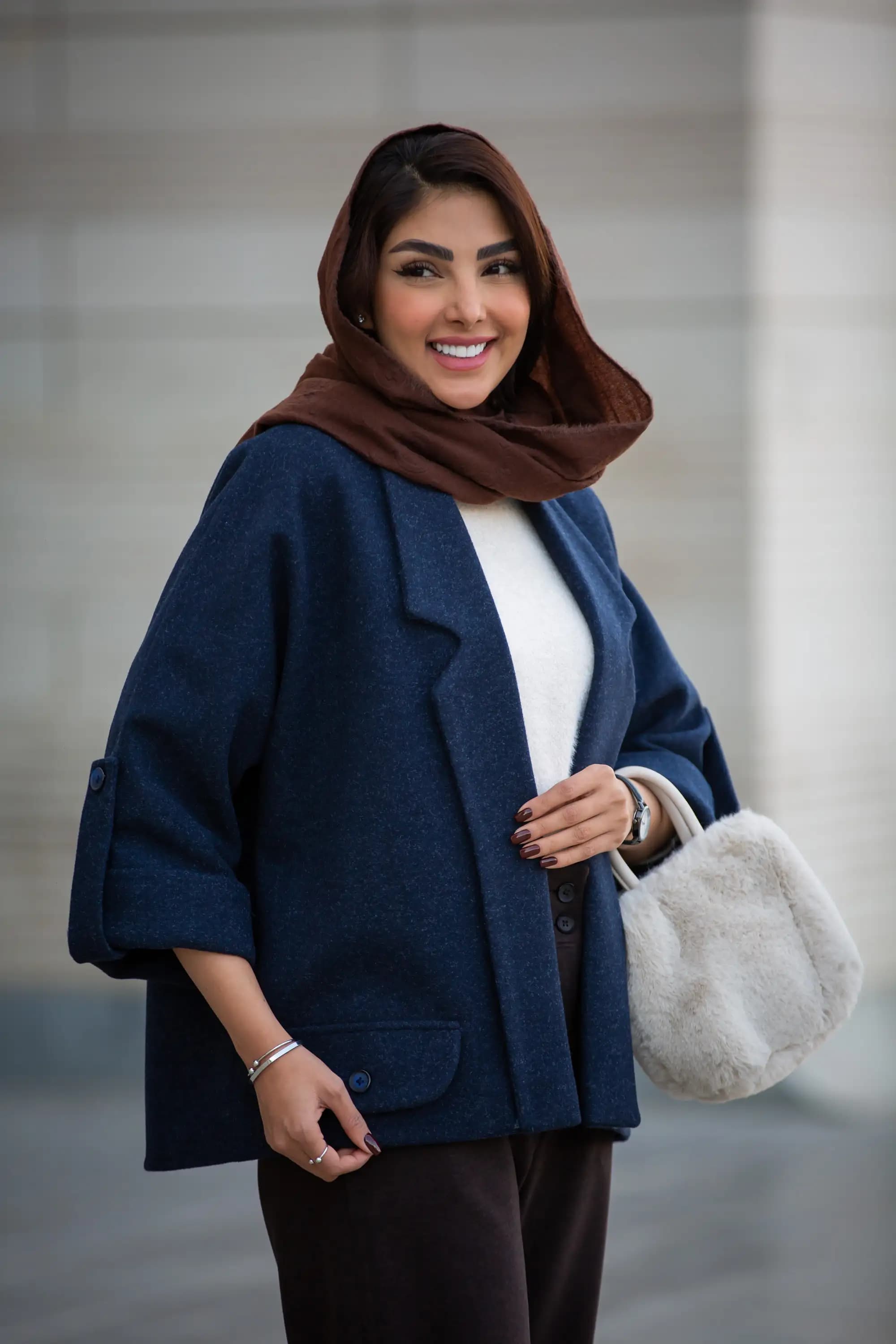 پالتو فوتر یقه دالی نقاب دار — تصویر ۶