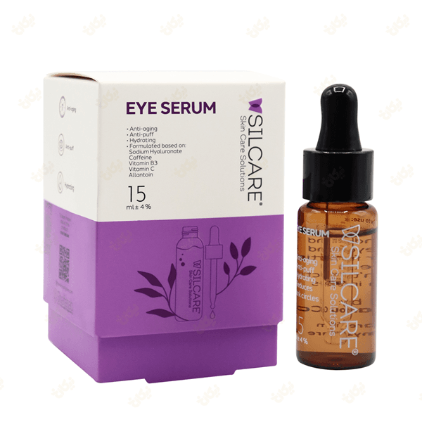 سرم ضد چروک و تیرگی دور چشم سیلکر ۱۵ میلی لیتر | SILCARE EYE Serum 15 Ml
