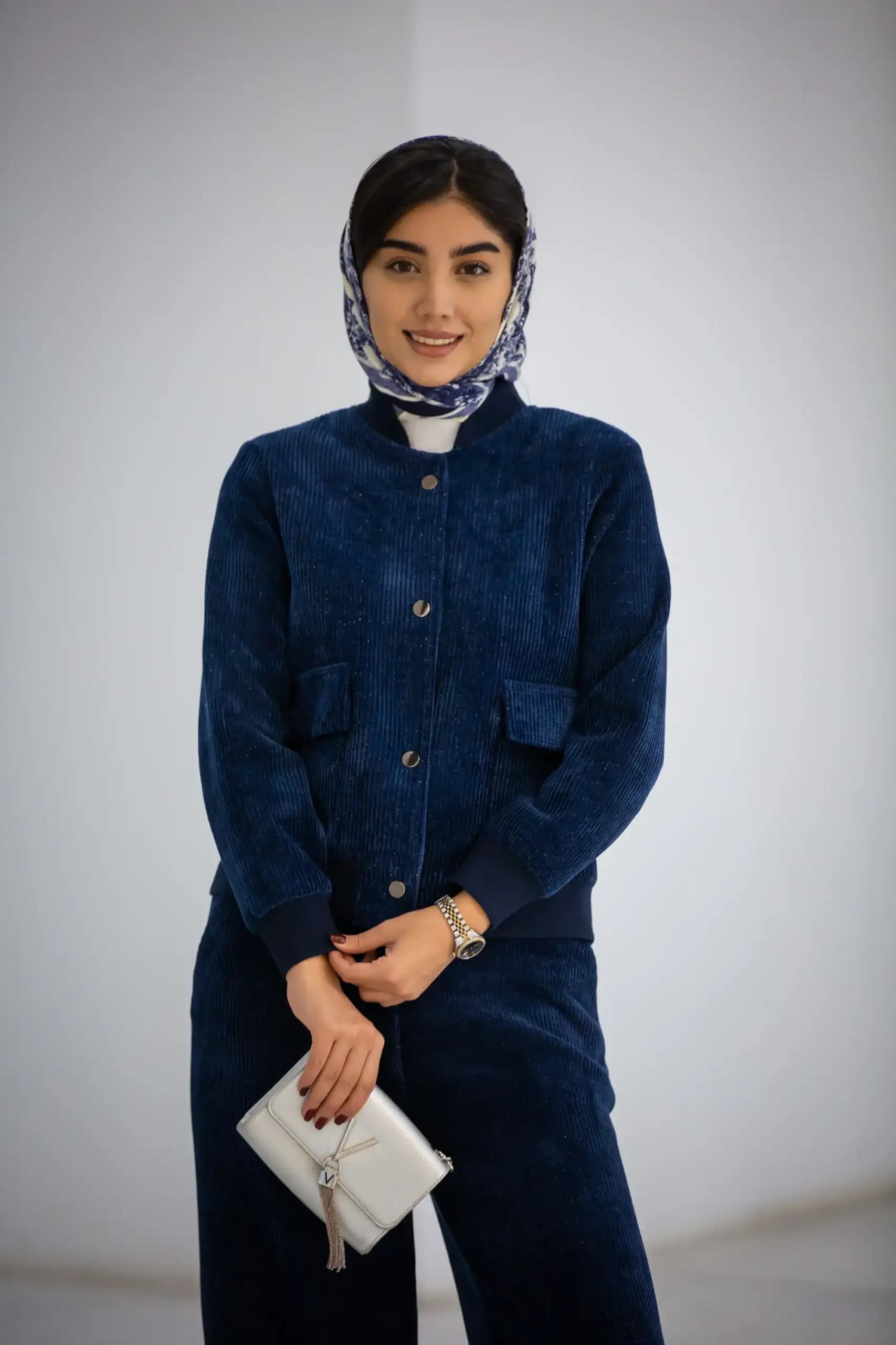 بامبر زنانه بیسکوئیتی دوجیب