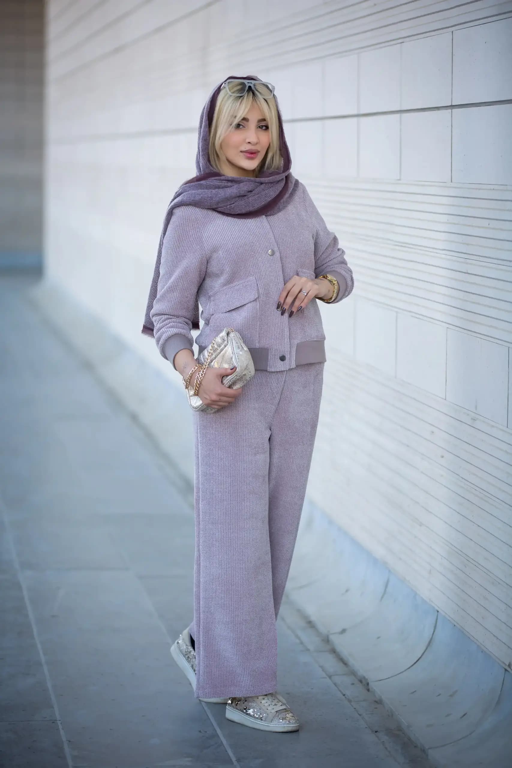 بامبر زنانه بیسکوئیتی دوجیب — تصویر ۶