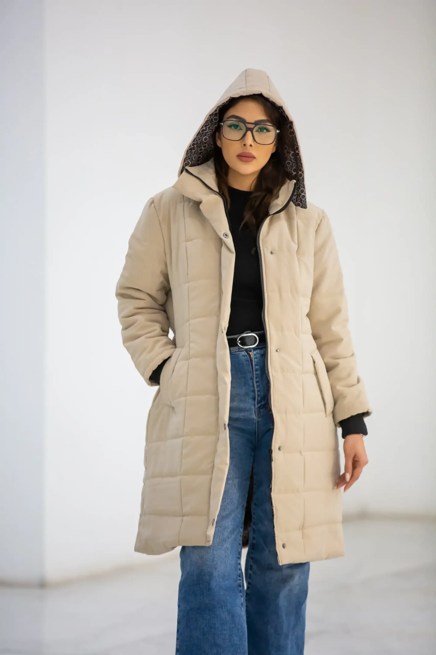 کاپشن زنانه بلند