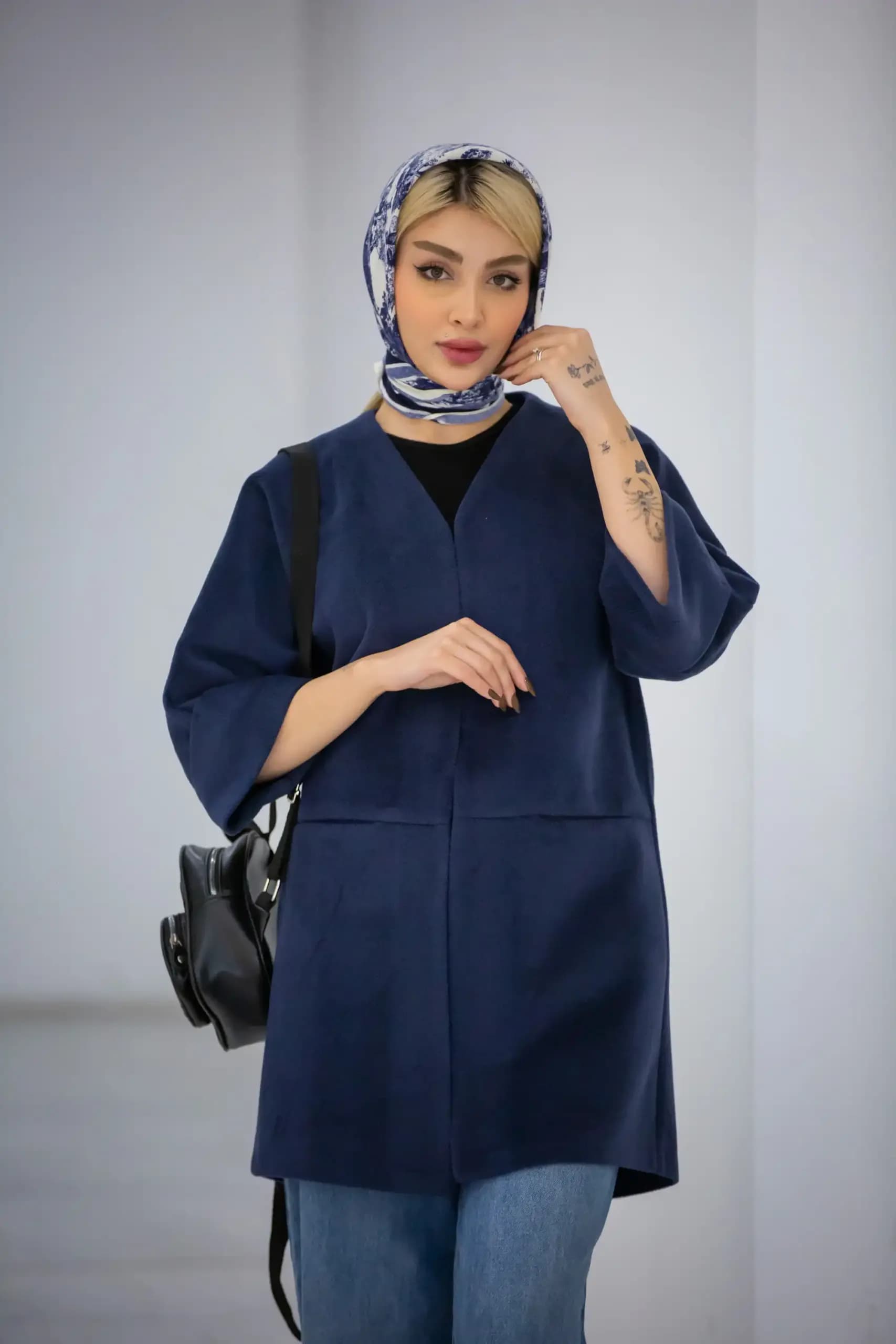 پالتو فوتر جناقی نگار — تصویر ۵