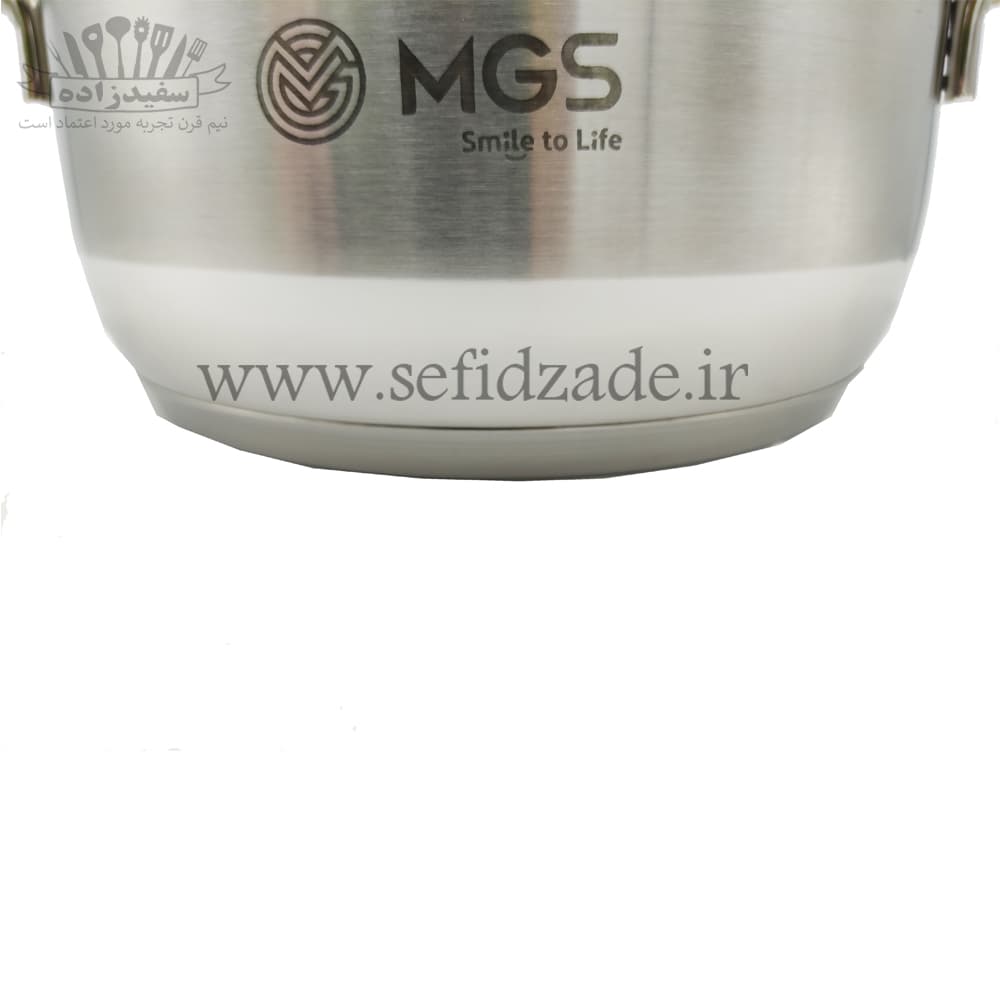 قابلمه استیل ام جی اس (MGS) سایز 28 — تصویر ۴