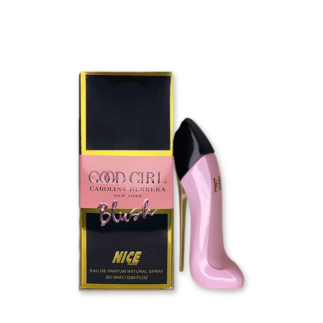 ادوپرفیوم مینیاتوری زنانه گودگرل بلاش نایس NICE مدل Good Girl Blush حجم 25 میل