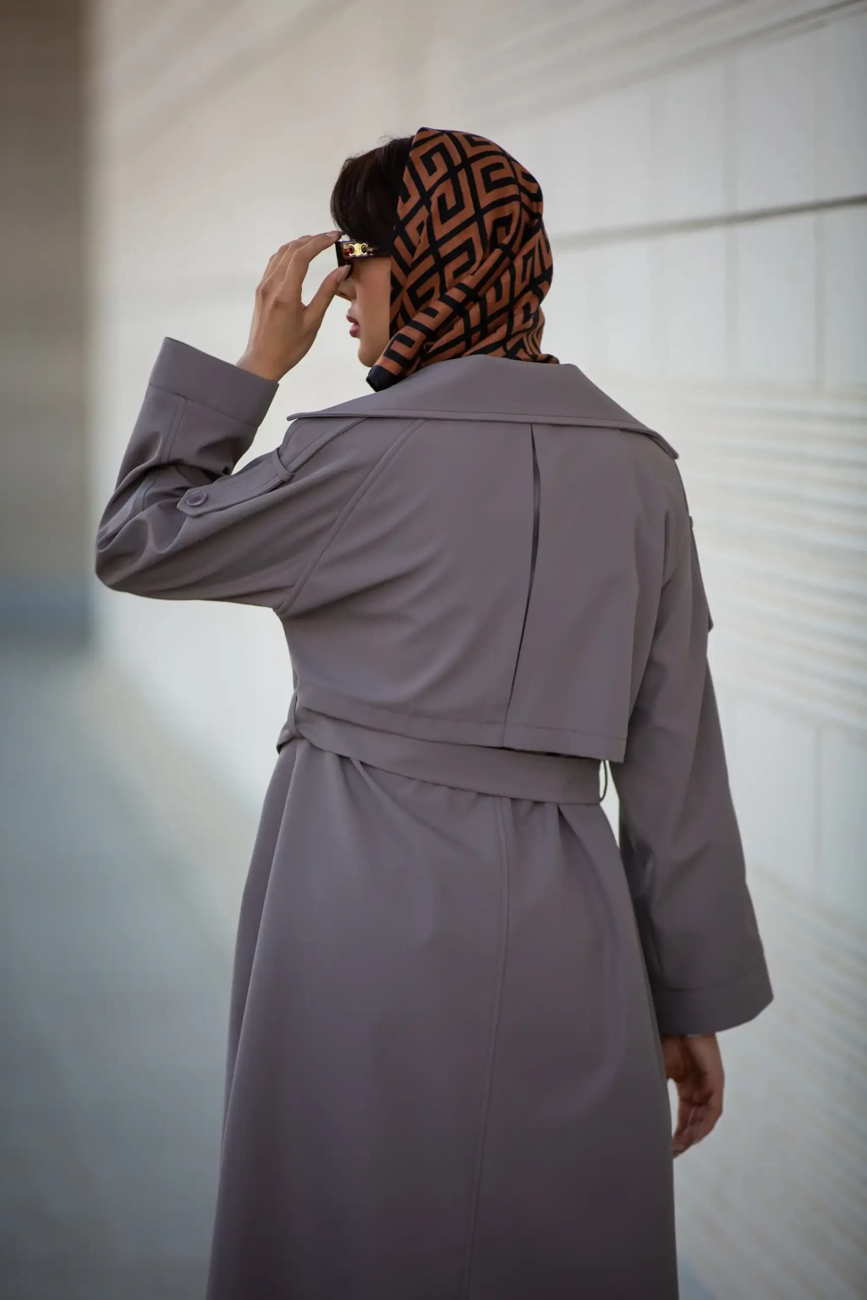 بارانی بلند گلسا — تصویر ۶
