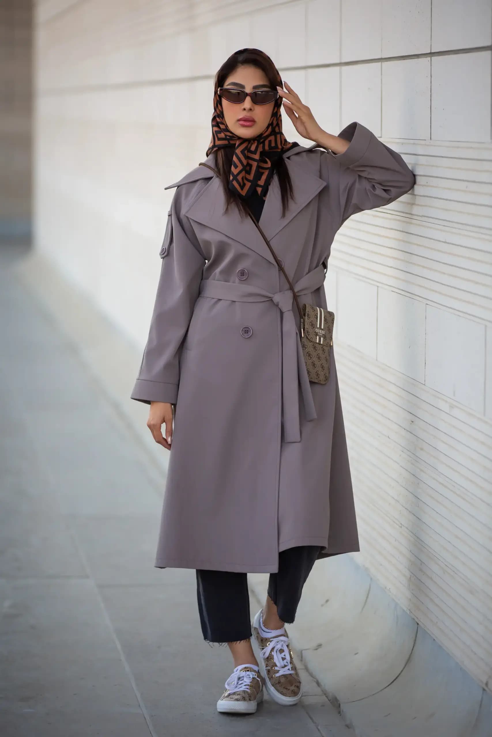بارانی بلند گلسا — تصویر ۷