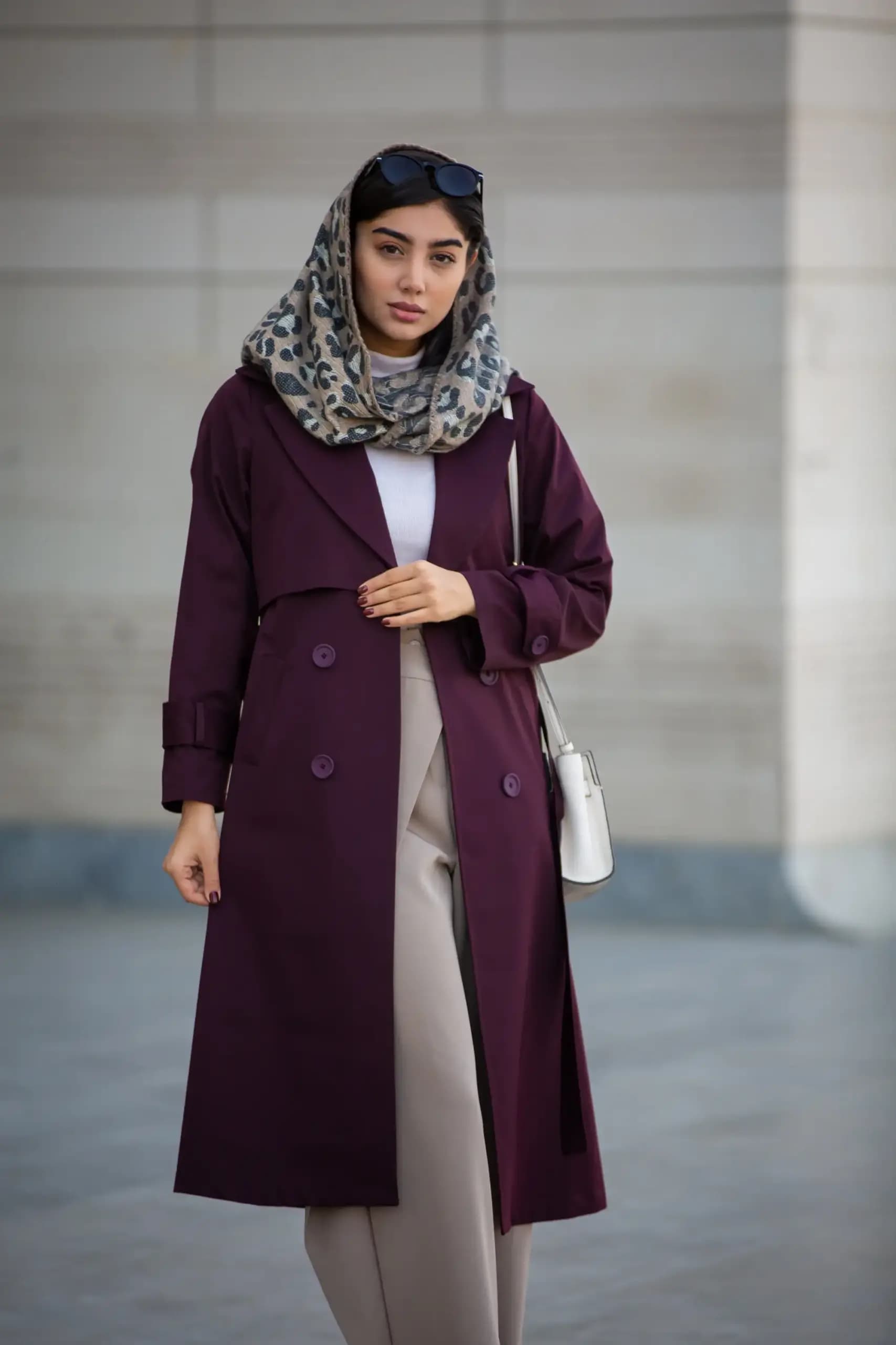 بارانی پارکا بلند sisi — تصویر ۶
