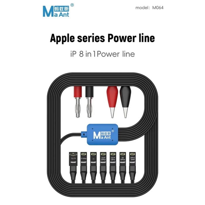 کابل منبع آیفون MaAnT M064 (7-16PM)