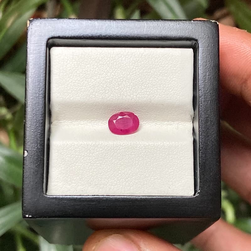سنگ یاقوت سرخ اصل و معدنی (NR13) — تصویر ۲