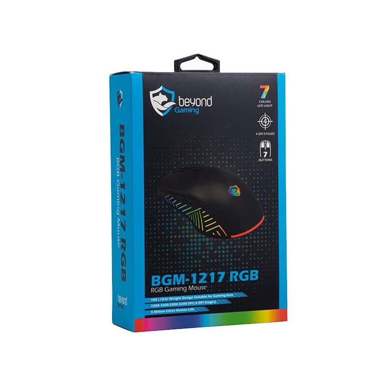 موس گیمینگ بیاند مدل BGM-1217 RGB — تصویر ۳