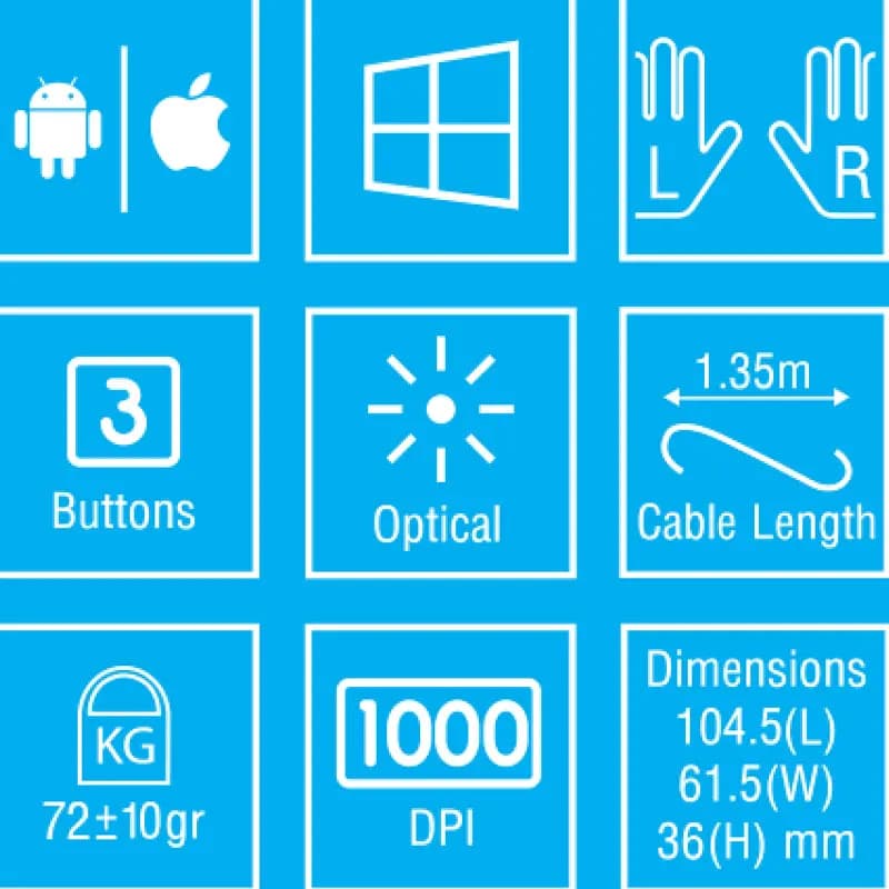 موس باسیم بیاند مدل BM-1275 — تصویر ۳
