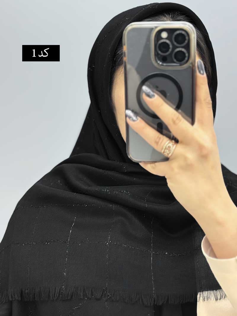 روسری نخی آرالیا کد 11025 — تصویر ۲