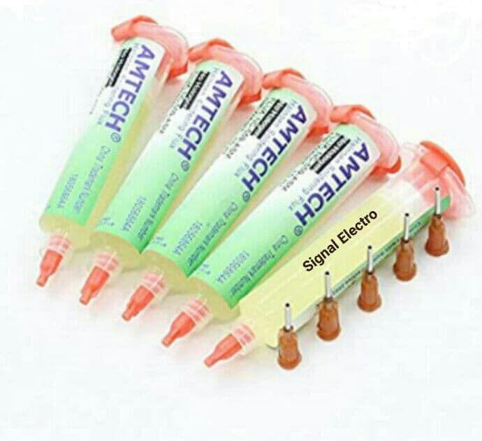 خمیر فلاکس سرنگی FLUX AMTECH NC-559-ASM — تصویر ۴