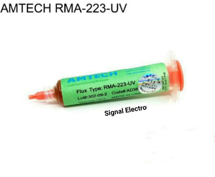 خمیر فلاکس سرنگی FLUX AMTECH RMA-223-UV