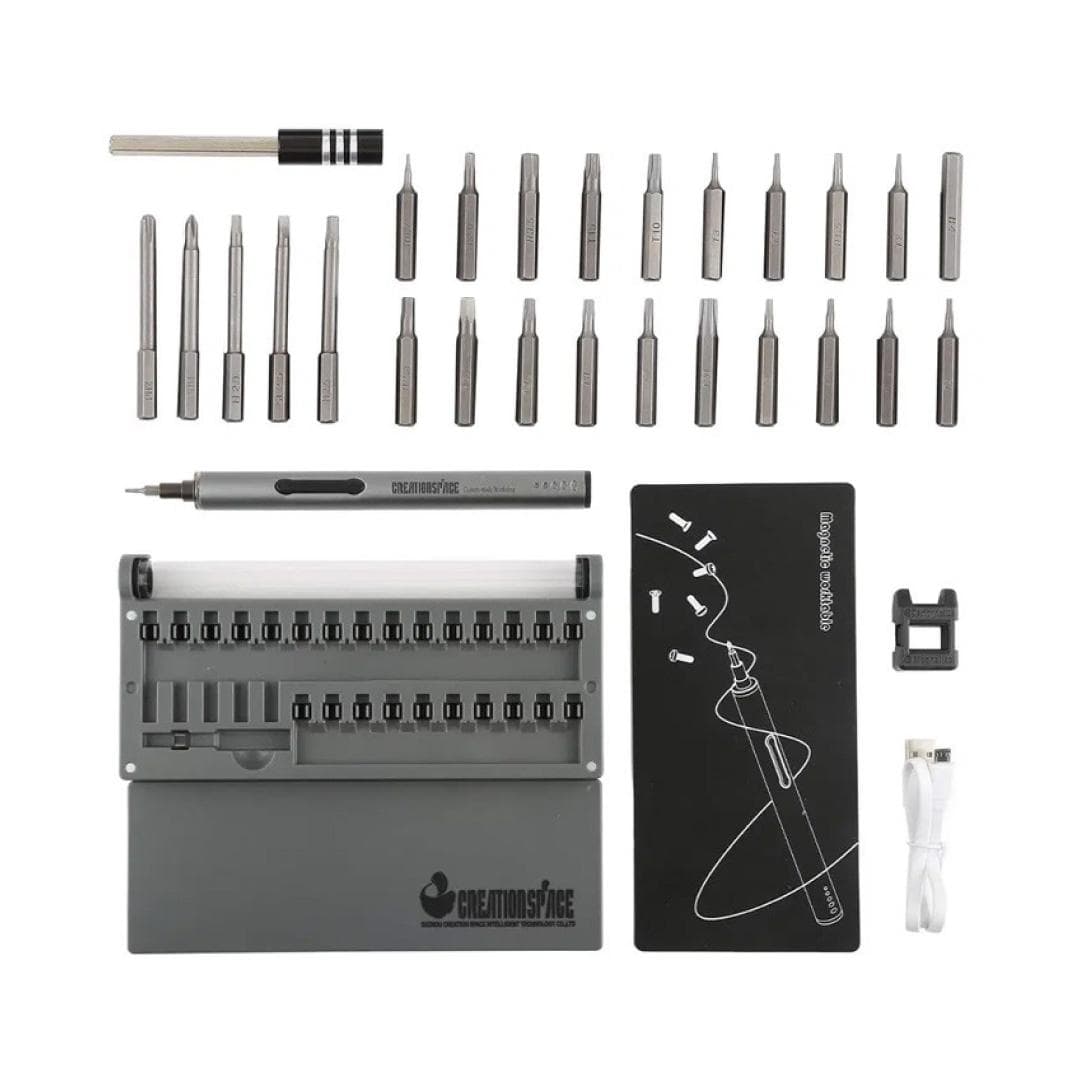 پیچ گوشتی شارژی 55 تکه CREATION SPACE مدل ZPJ1802A CS03D — تصویر ۱۱