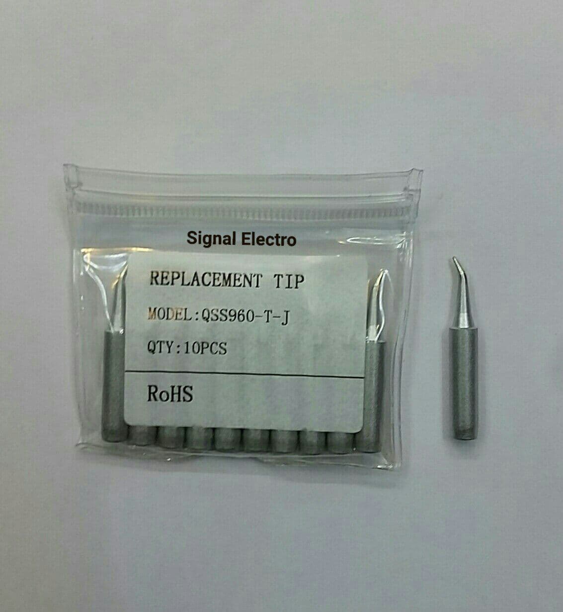 نوک هویه یدکی سر کج کوییک اصلی QUICK QSS960-T-J — تصویر ۲