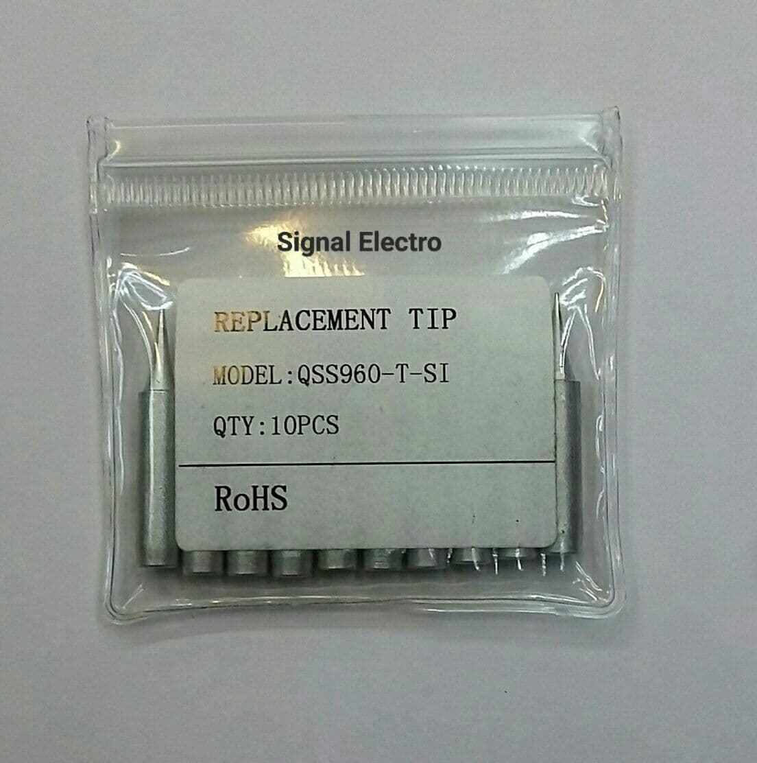 نوک هویه یدکی کوتاه کوییک اصلی QUICK QSS960-T-SI — تصویر ۳