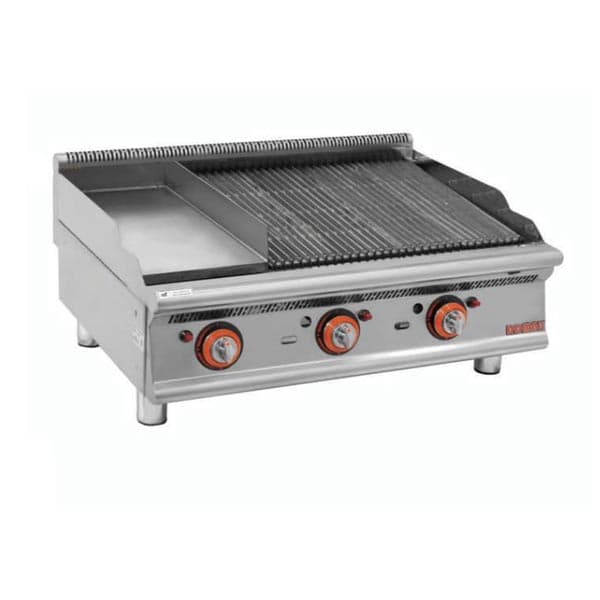 گریل ترکیبی 90 سانت روماک مدل ROMAK GSL6030