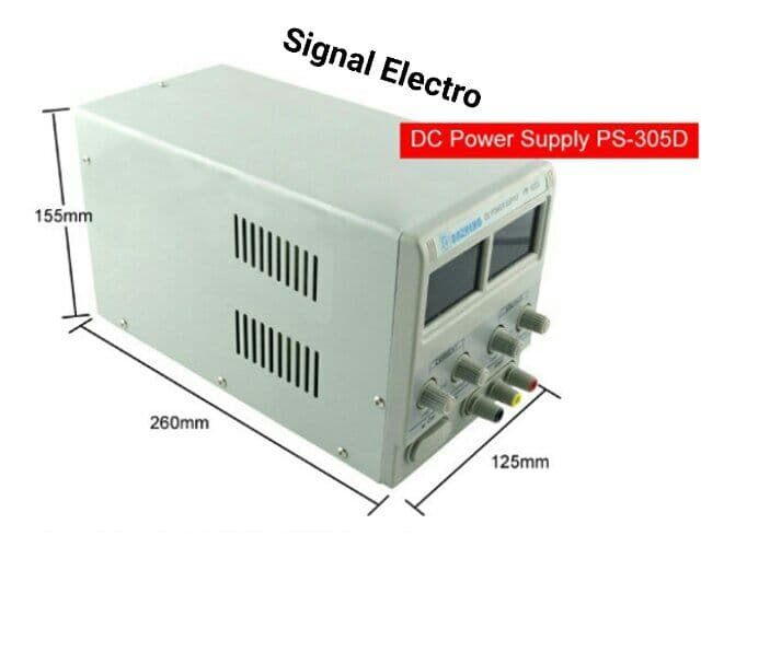 منبع تغذیه داژنگ DAZHENG PS-305D — تصویر ۲