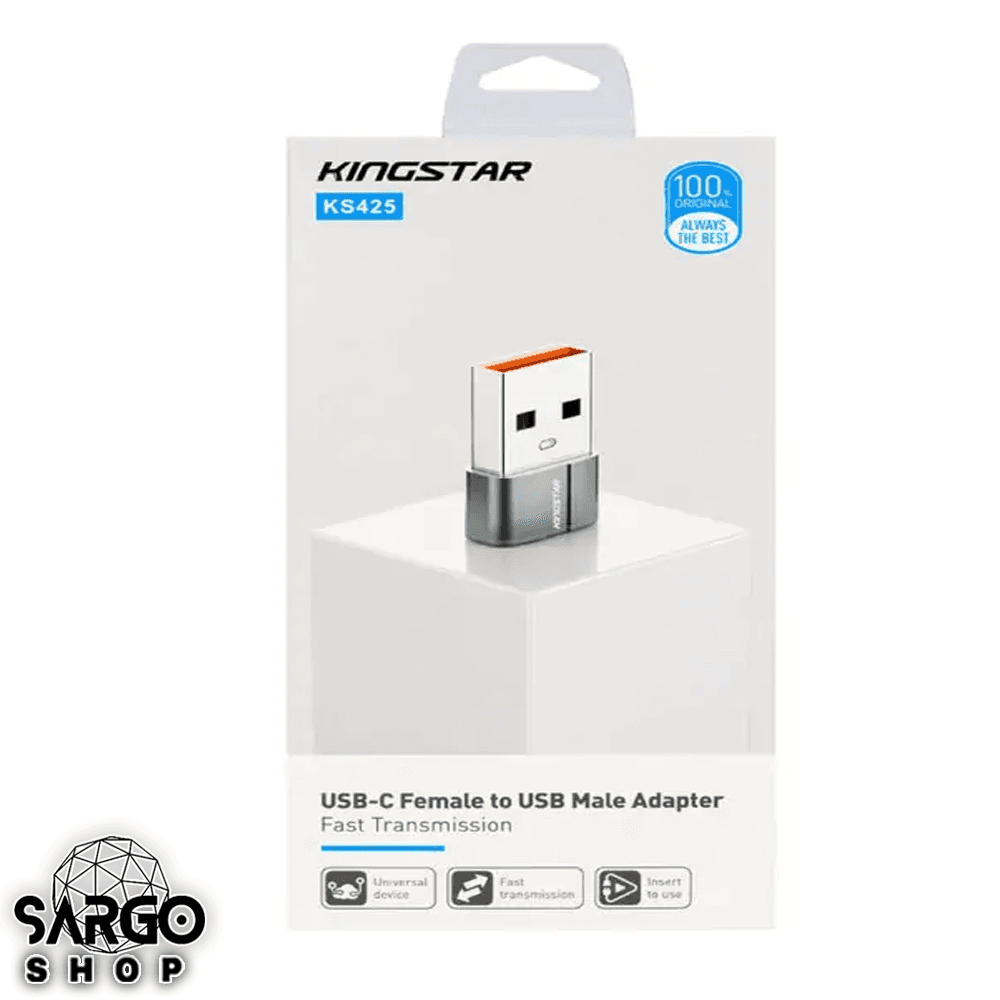 تبدیل تایپ سی به USB کینگ استار مدل KS425 — تصویر ۴