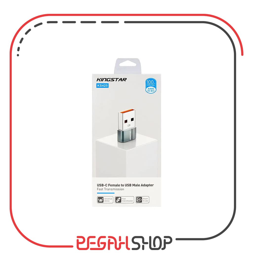 تبدیل تایپ سی به USB کینگ استار مدل KS425 — تصویر ۷