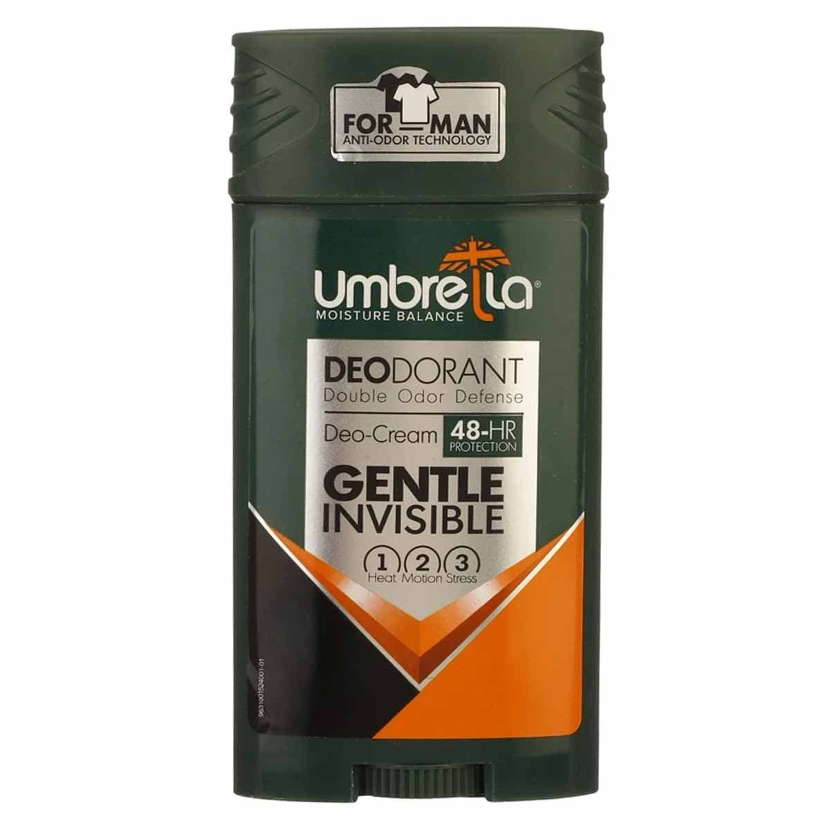 استیک ضد تعریق مردانه مدل Gentle Invisible آمبرلا 90 میلی لیتر