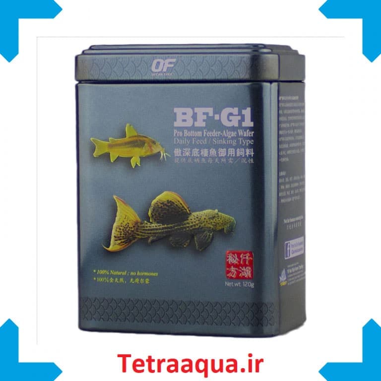 غذا ماهی کف خوار ها و جلبک خوار ها سایز Large اوشن فری BF-G1 Ocean Free 120g