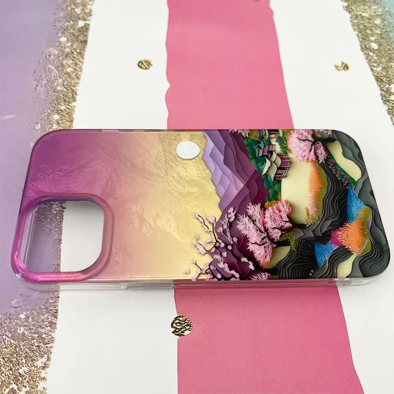 قاب گوشی iPhone 13 / 14 آیفون طرح منظره ژاپنی کد 617