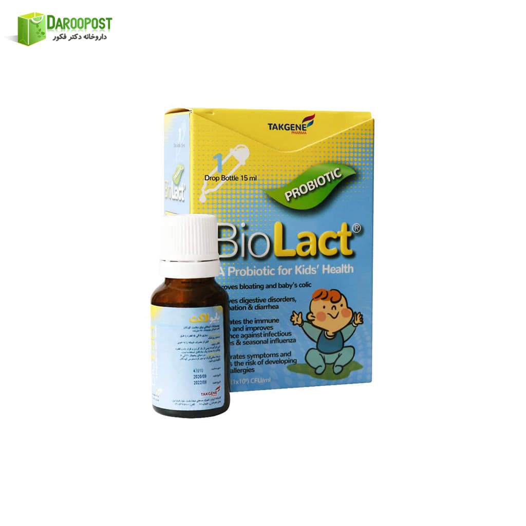 قطره بایو لاکت 15 میلی لیتر تک ژن فارما