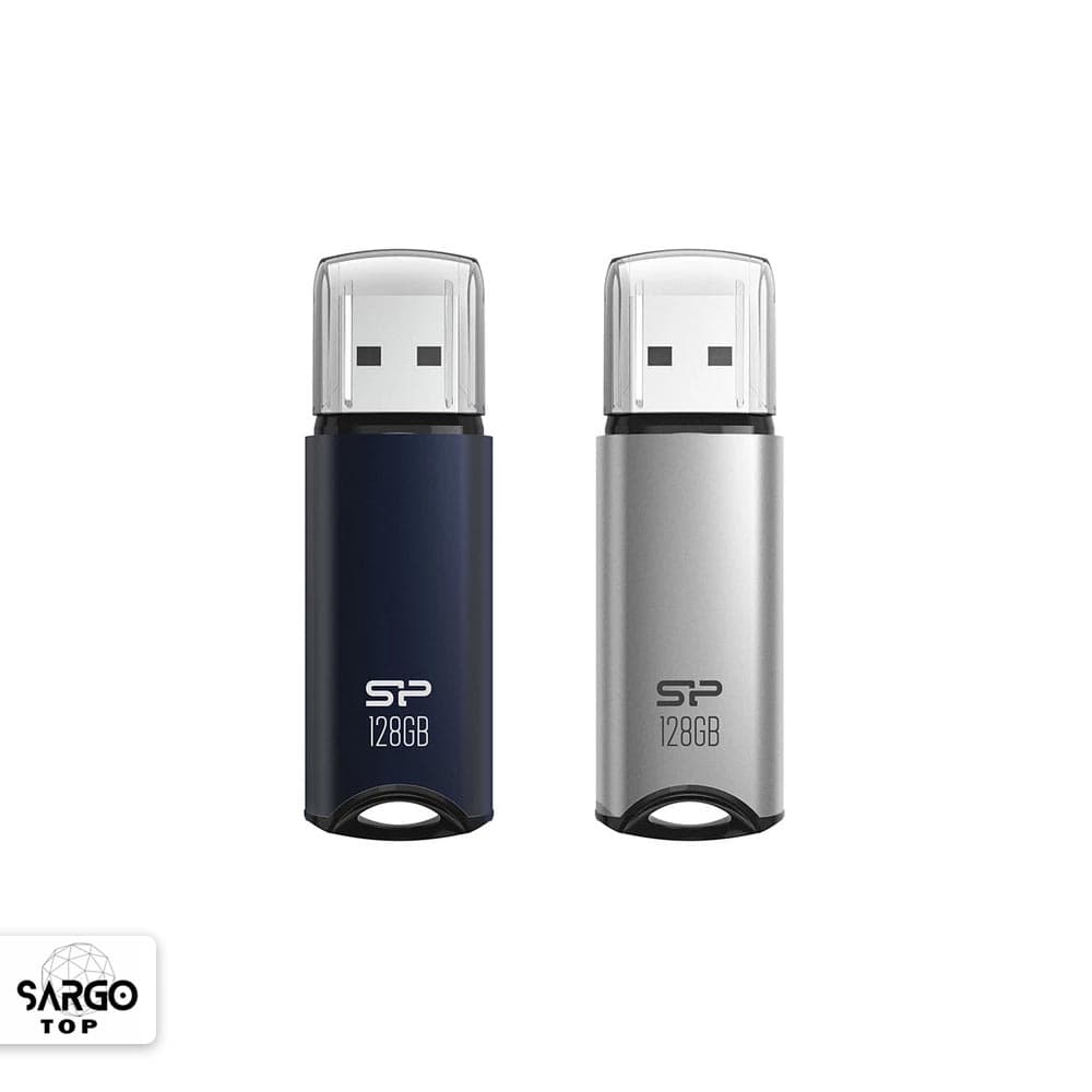 فلش مموری سیلیکون پاور مدل M02 ظرفیت 128 گیگابایت USB 3.2