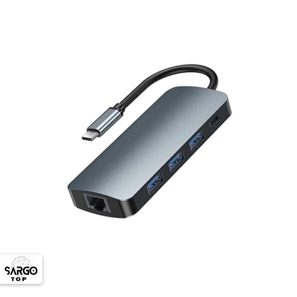 هاب 9 پورت USB-C ریمکس مدل RU-U91