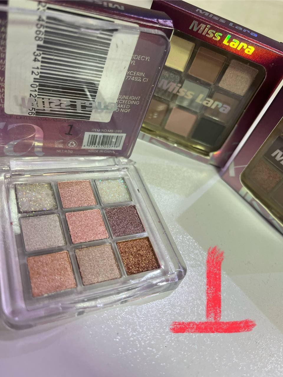 سایه چشم miss lara کد 13484 — تصویر ۵