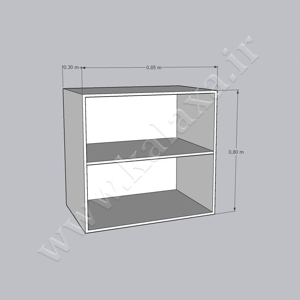 کابینت آماده تکی دیواری ام دی اف طول 85 سانتیمتر — تصویر ۲