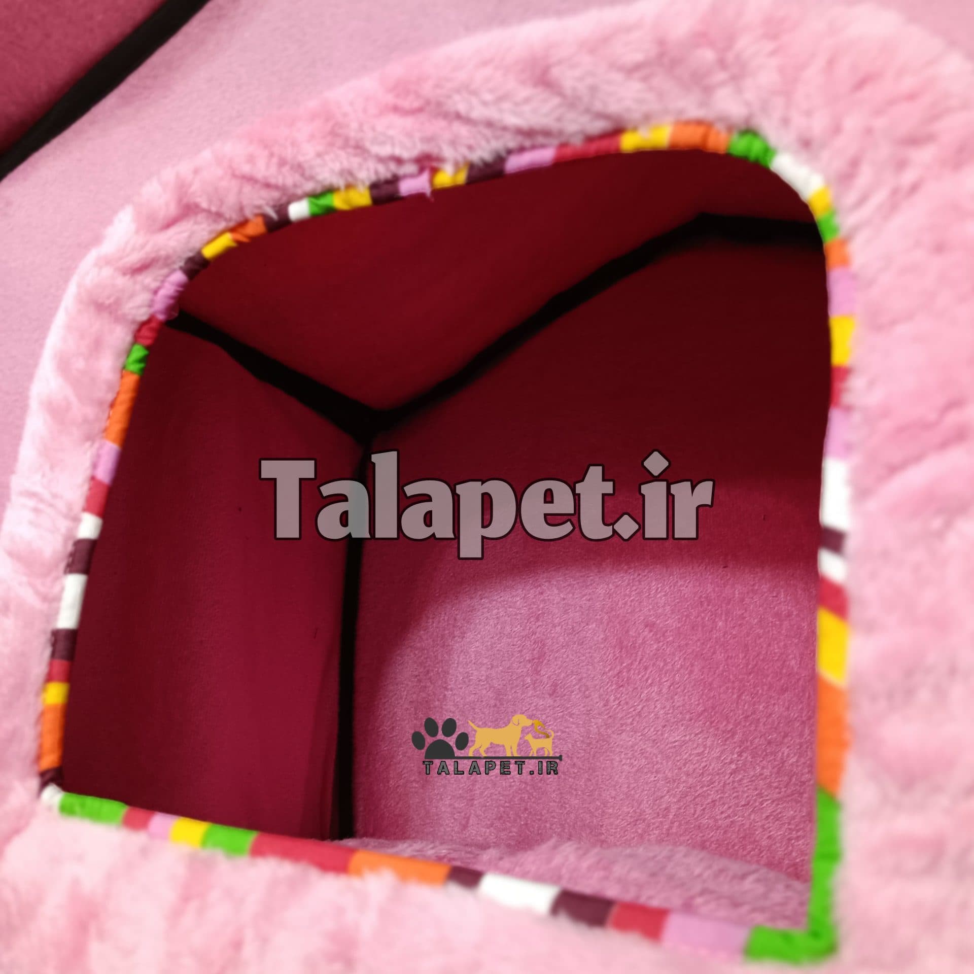 جای خواب کلبه ای سگ و گربه برند دانیل — تصویر ۳