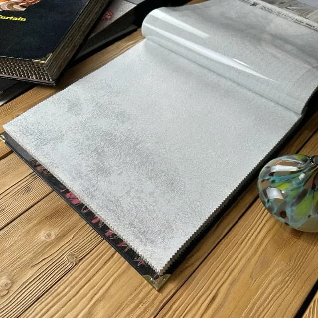 پرده حریر طرح پر محو ساده بدون نیاز به آستری