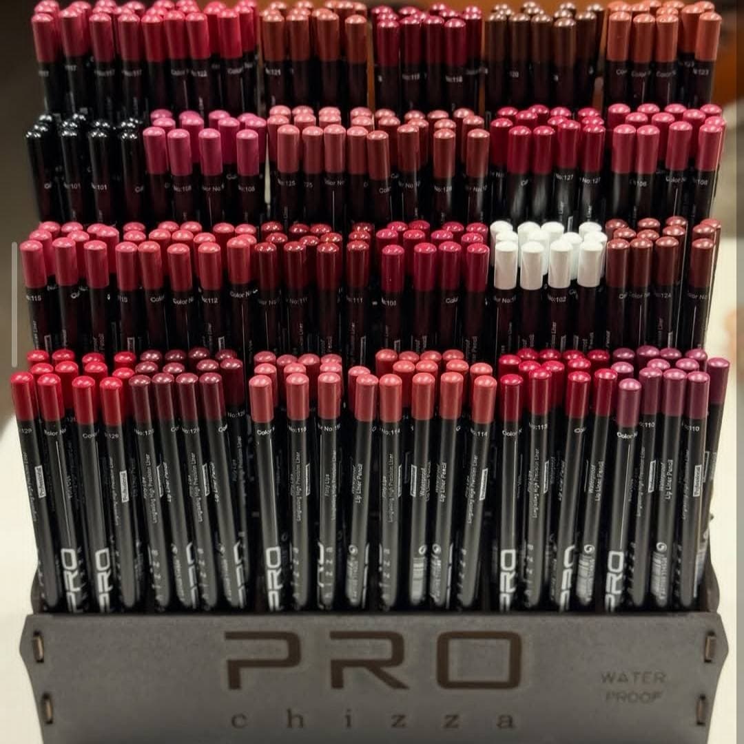 مداد دور لب پروچیزا PRO chizza مدل Lip Liner Pencill همه شماره ها — تصویر ۳