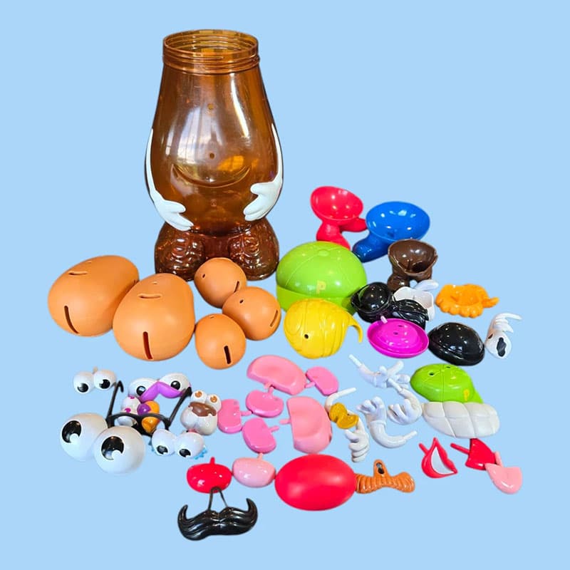 اکشن فیگور اورجینال آقا و خانم سیبزمینی برند Playskool — تصویر ۸