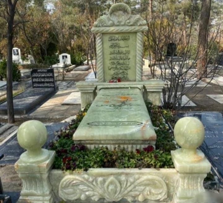 سنگ قبرمرمرسبز کد0627