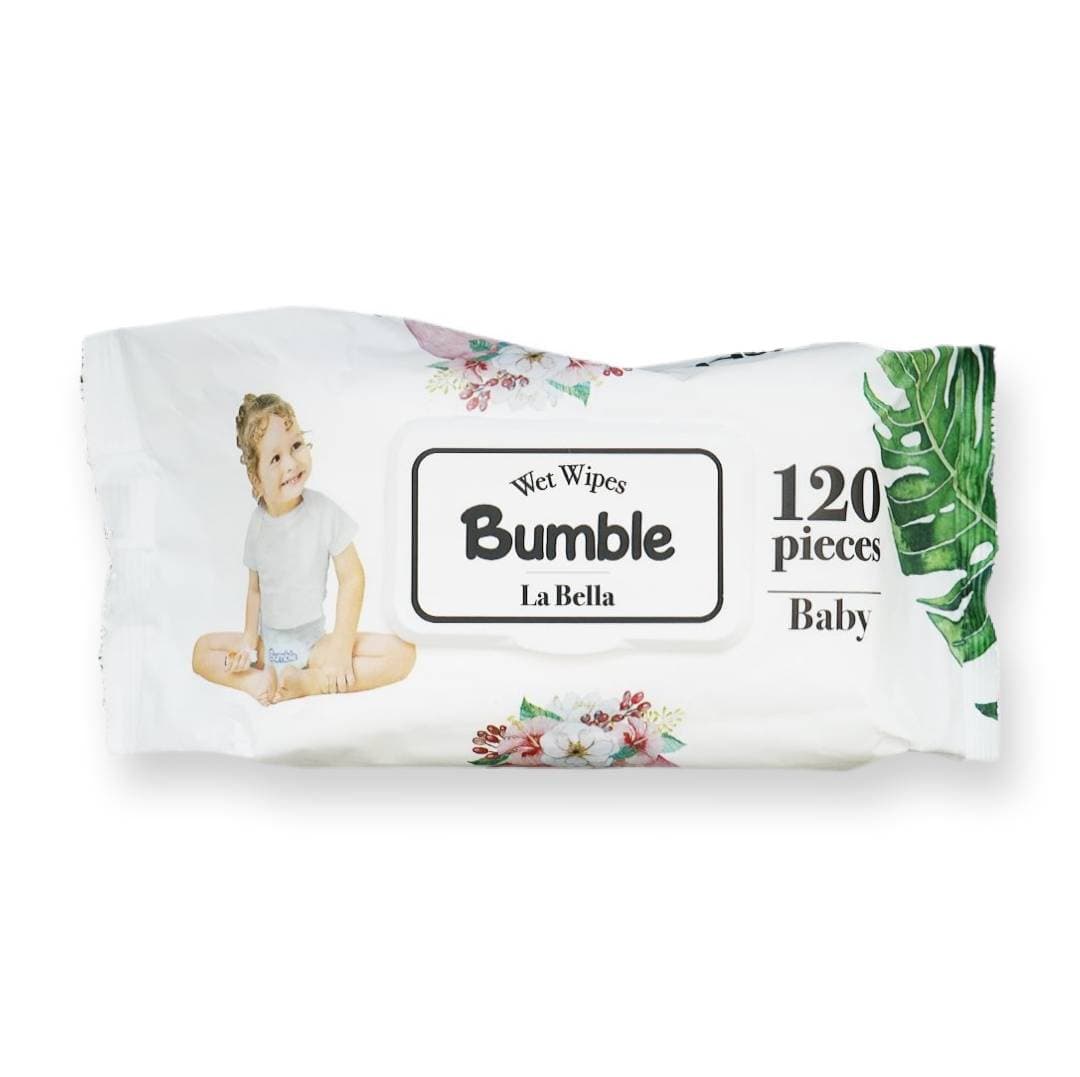 دستمال مرطوب 120 عددی بامبلBumble مدل Baby