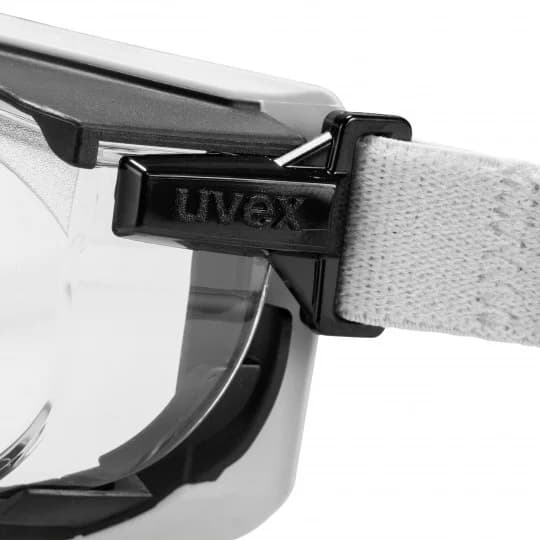 عینک ایمنی گاگل لنز شفاف uvex مدل carbonvision — تصویر ۴
