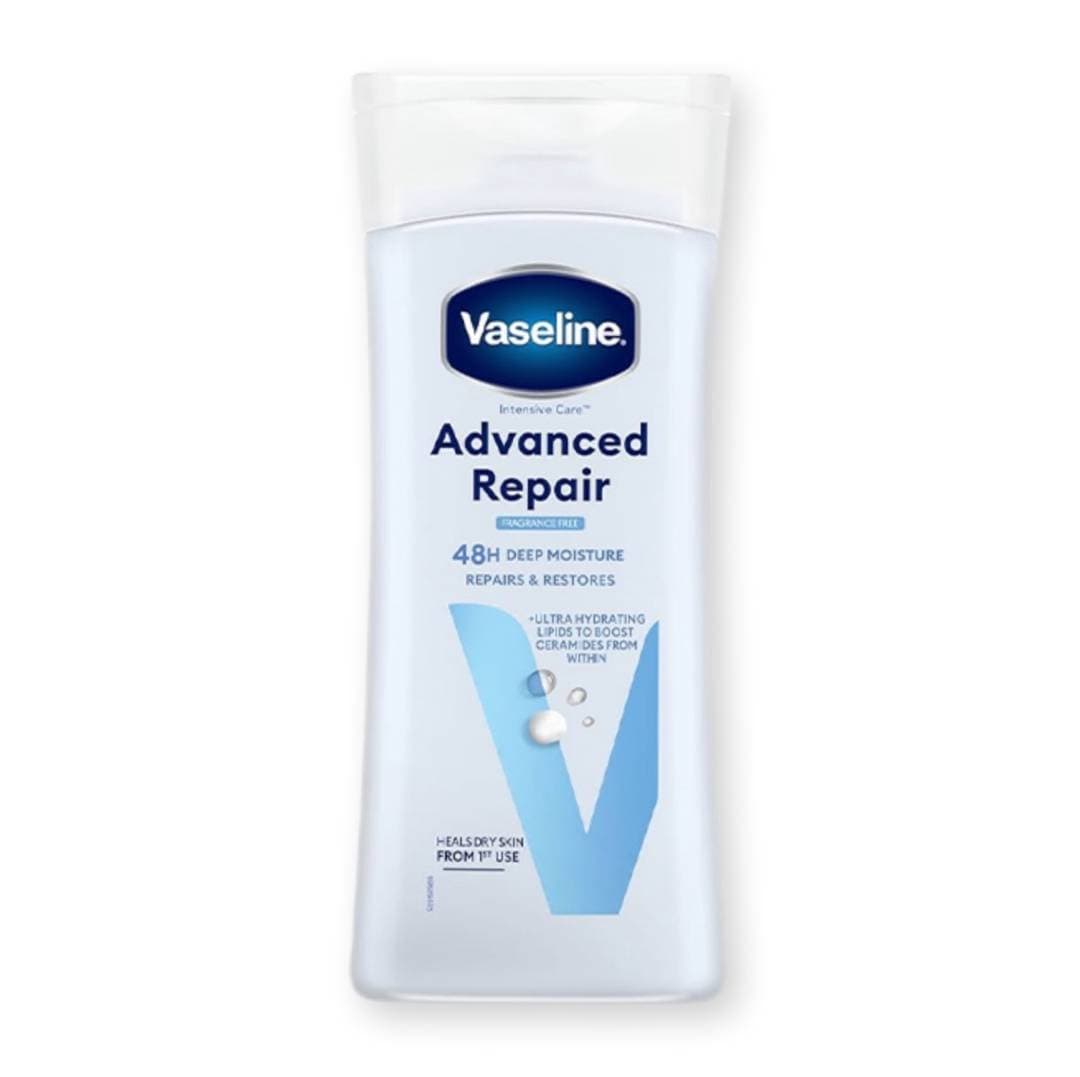 لوسیون بدن ادونسد ریپیر وازلینVaseline مدل Advanced Repair حجم 200 میل