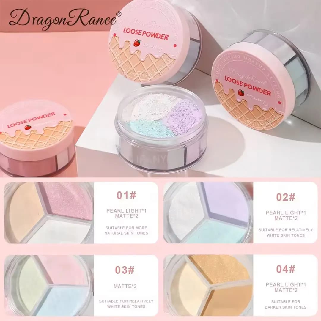 پودر فیکس رنگی طرح بستنی DRAGON — تصویر ۸