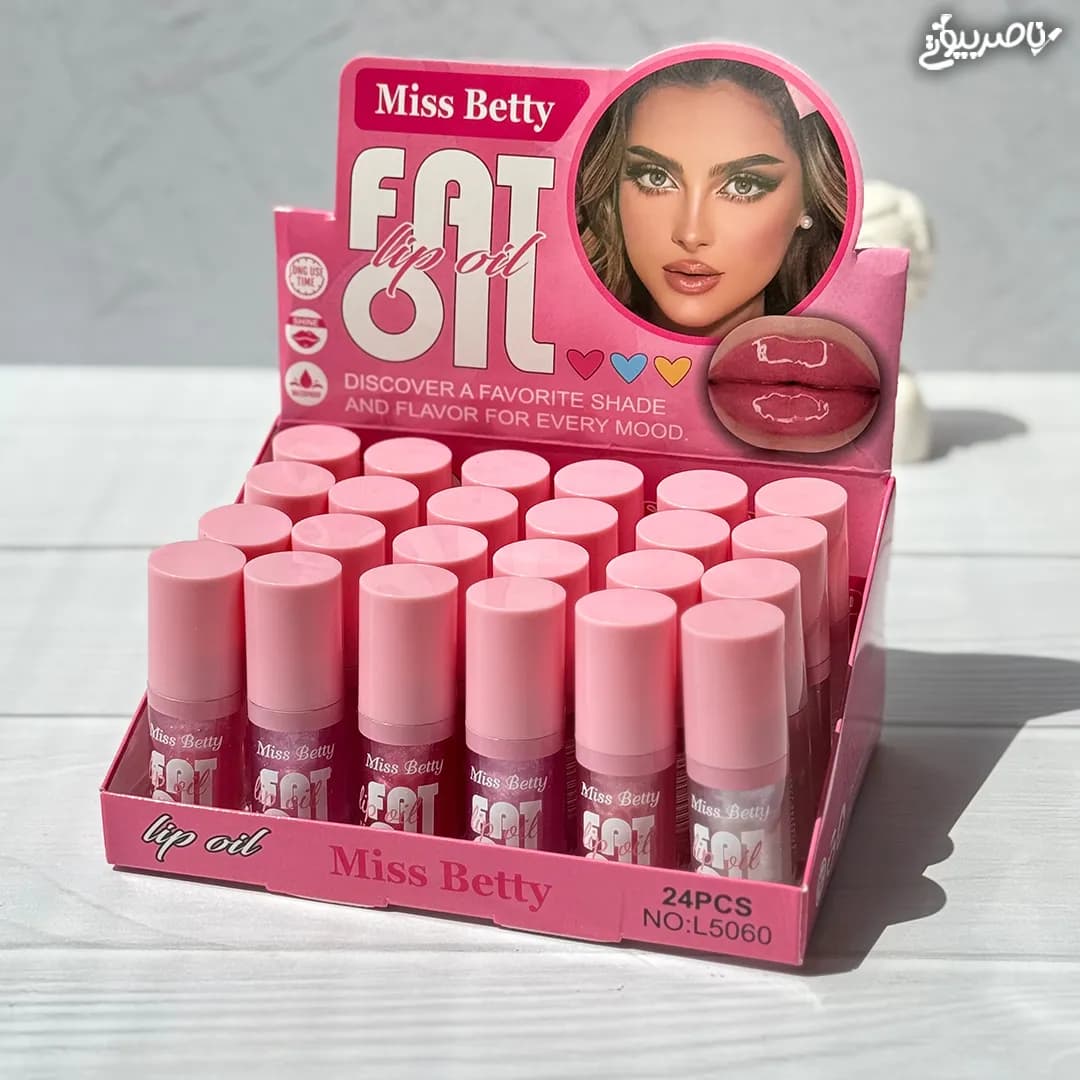 برق لب میس بتی مدل Fat Oil — تصویر ۵