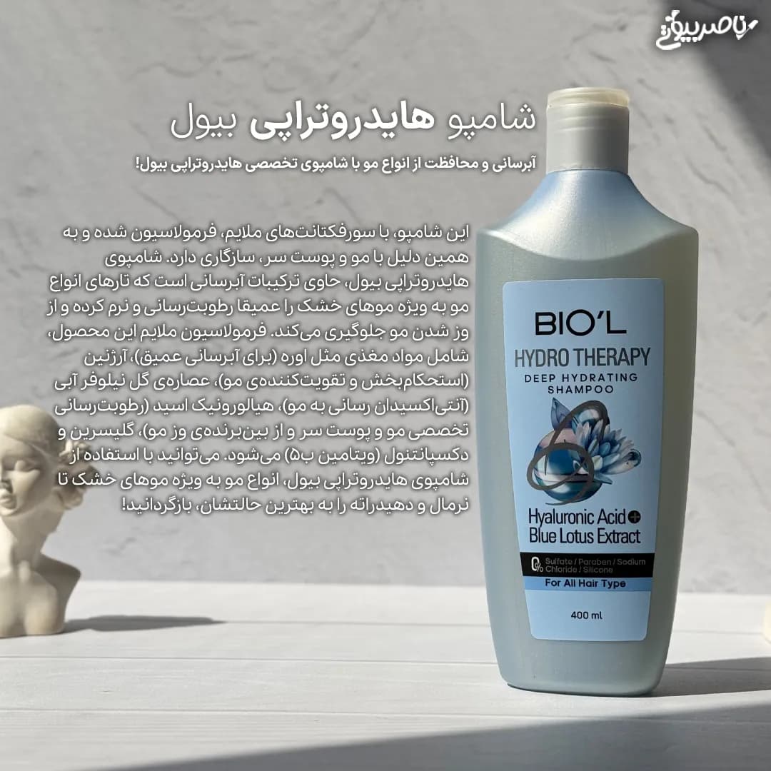 شامپو های تراپی بیول | درمان تخصصی موها — تصویر ۴