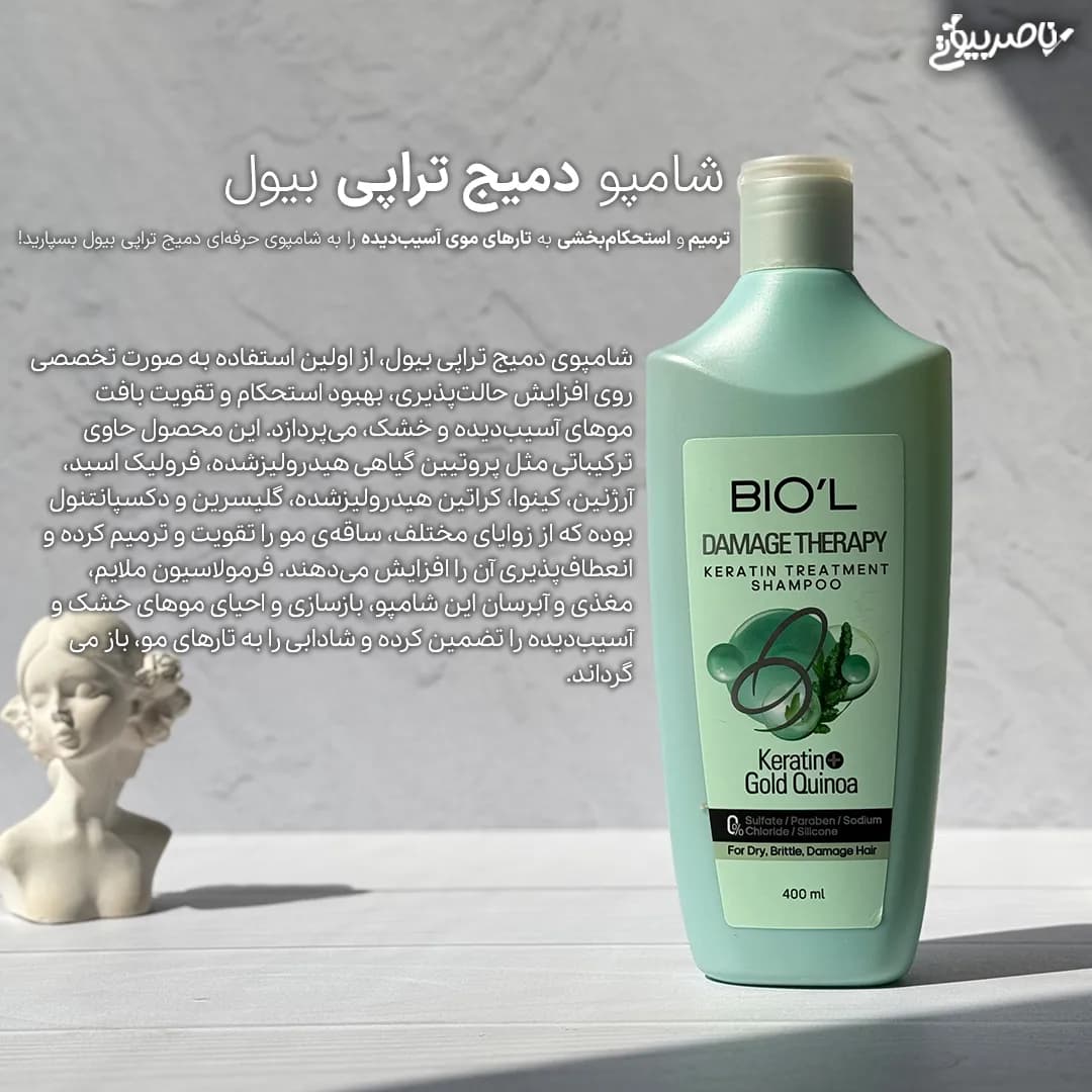 شامپو های تراپی بیول | درمان تخصصی موها — تصویر ۳