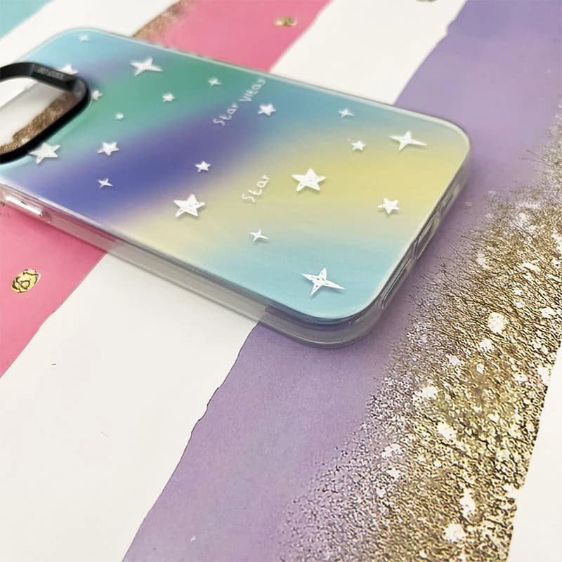 قاب گوشی iPhone 15 Pro Max آیفون So Cool براش طرح ستاره کد 666 — تصویر ۲