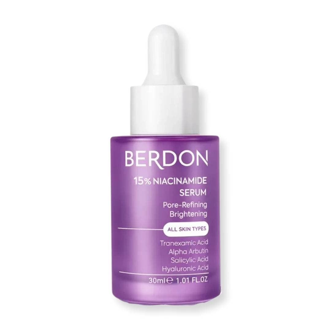 سرم نیاسینامید 15% بردون BERDON انواع پوست مدل 15% Niacinamide Serum حجم 30 میل
