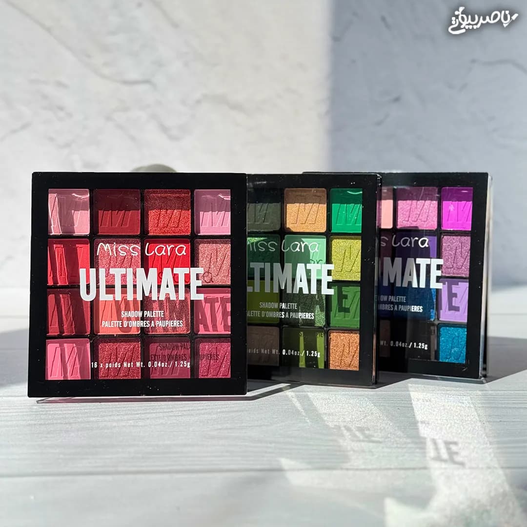 پالت سایه 16 رنگ میس لارا مدل Ultimate — تصویر ۸