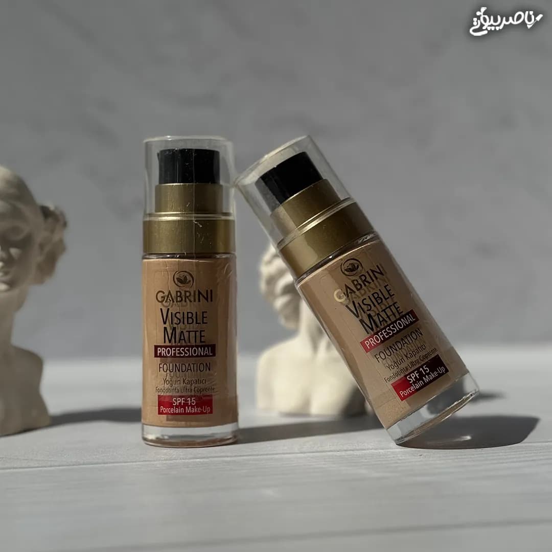 کرم پودر شیشه ای گابرینی مدل Visible Matte — تصویر ۷